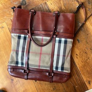 Burberry bridle tote